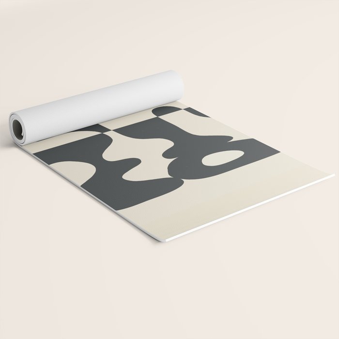 Duality in Motion 1 Yoga Mat Gallery Image 2