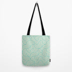 SWIRL Mint and Oat Tote Bag Gallery Image 2