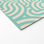 SWIRL Mint and Oat Welcome Mat Gallery Image 2