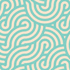 SWIRL Mint and Oat Coffee Mug Gallery Image 2