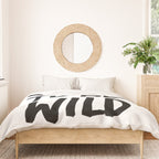 Born to Be Wild ~ Typography Duvet Cover Gallery Image 3