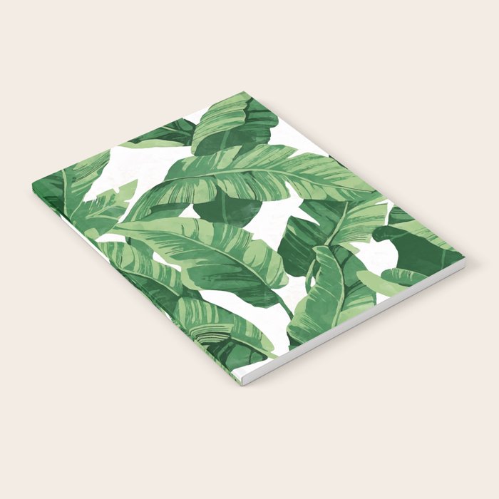 Tropical banana leaves IV Notebook Gallery Image 2