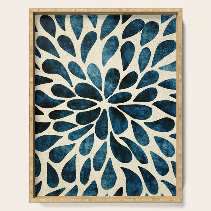 Petal Burst #5 Serving Tray Gallery Image 1