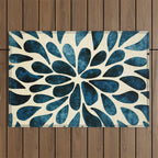 Petal Burst #5 Outdoor Rug Gallery Image 1