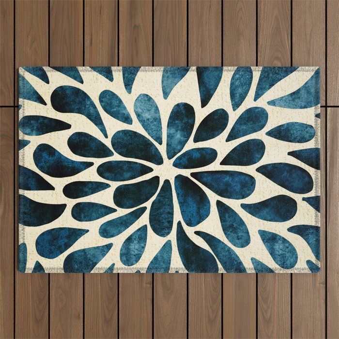 Petal Burst #5 Outdoor Rug Gallery Image 1