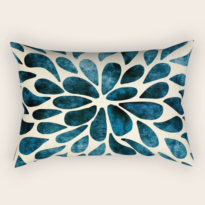 Petal Burst #5 Rectangular Pillow Gallery Image 2