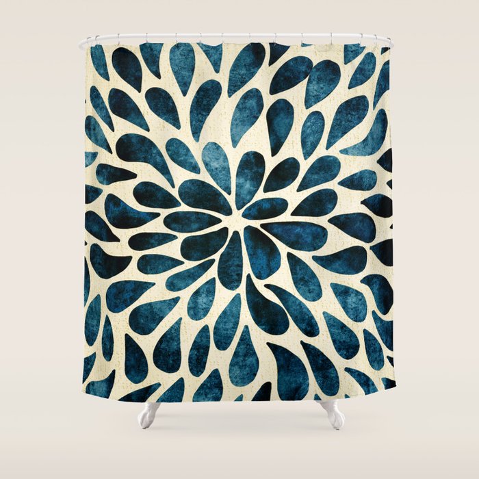 Petal Burst #5 Shower Curtain Gallery Image 1