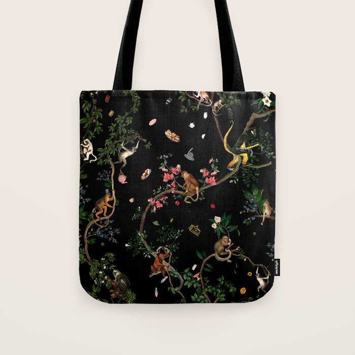 Monkey World Tote Bag Gallery Image 1