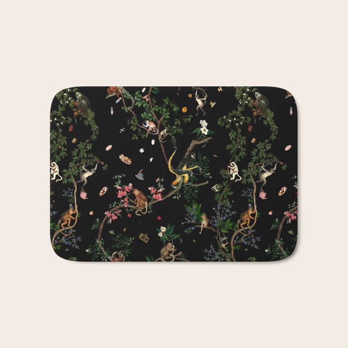Monkey World Bath Mat Gallery Image 1