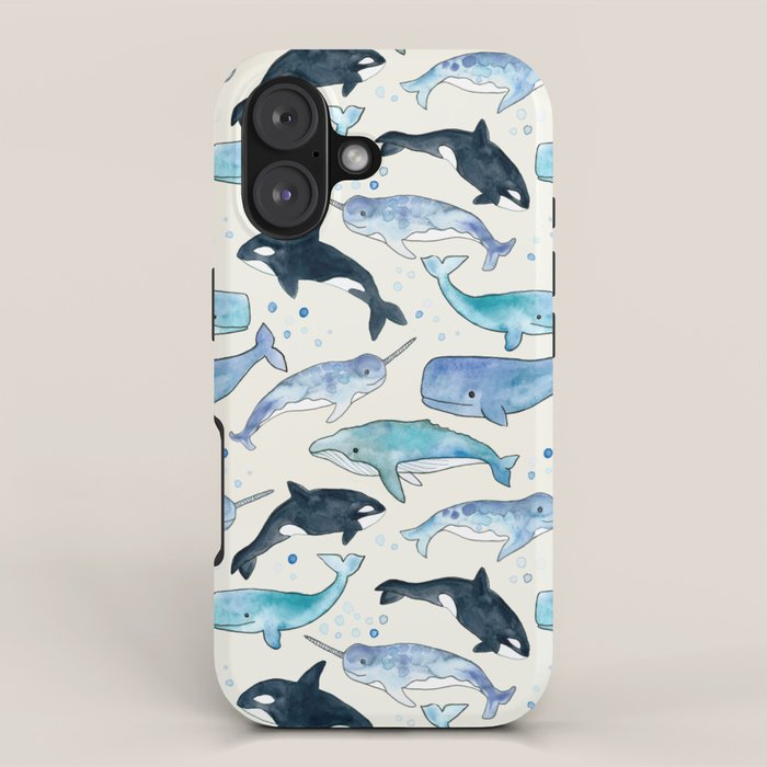 Whales, Orcas & Narwhals iPhone Case Gallery Image 1