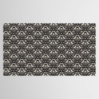All Hallows' Eve - Black Ivory Halloween Tablecloth Gallery Image 2