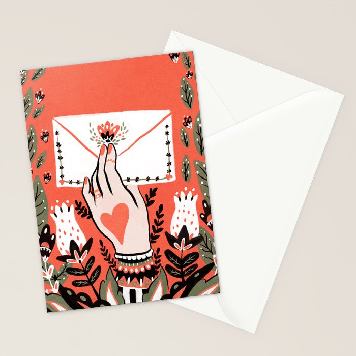 Love Letter Stationery Card Gallery Image 2