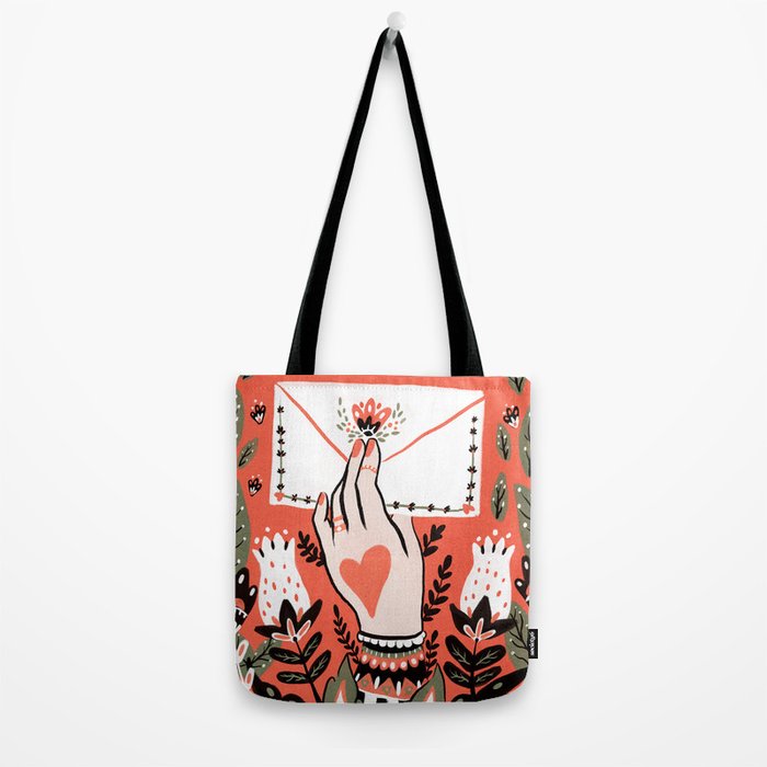 Love Letter Tote Bag Gallery Image 2