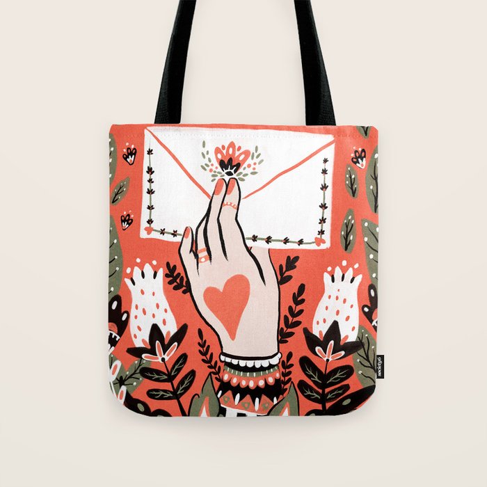 Love Letter Tote Bag Gallery Image 1