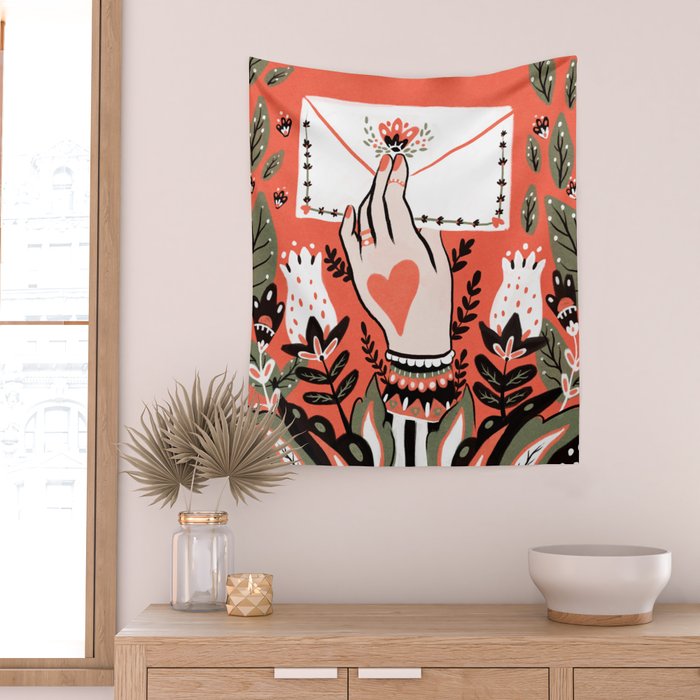 Love Letter Wall Tapestry Gallery Image 2