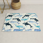Whales, Orcas & Narwhals Rug Gallery Image 1