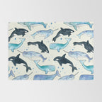 Whales, Orcas & Narwhals Rug Gallery Image 2