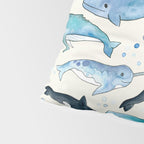 Whales, Orcas & Narwhals Pillow Sham Gallery Image 4