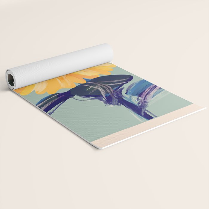 Sunflower 2 Yoga Mat Gallery Image 2