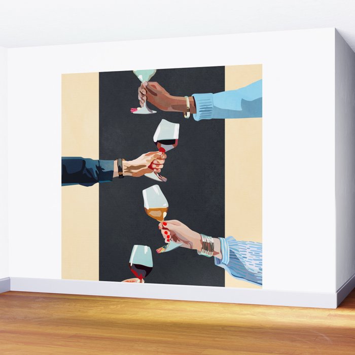 Cheers 6 Wall Mural Gallery Image 2