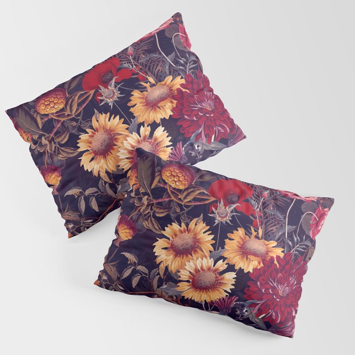 Midnight Garden IV Pillow Sham Gallery Image 1