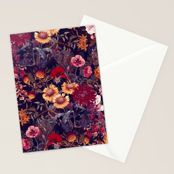 Midnight Garden IV Stationery Card Gallery Image 2