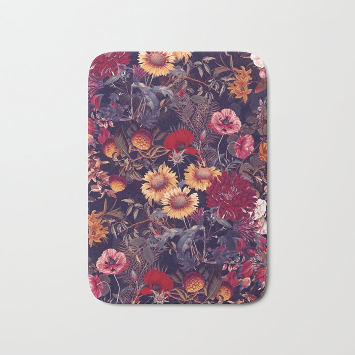Midnight Garden IV Bath Mat Gallery Image 1