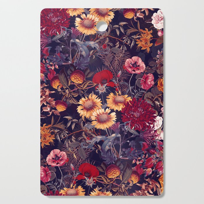 Midnight Garden IV Cutting Board Gallery Image 1