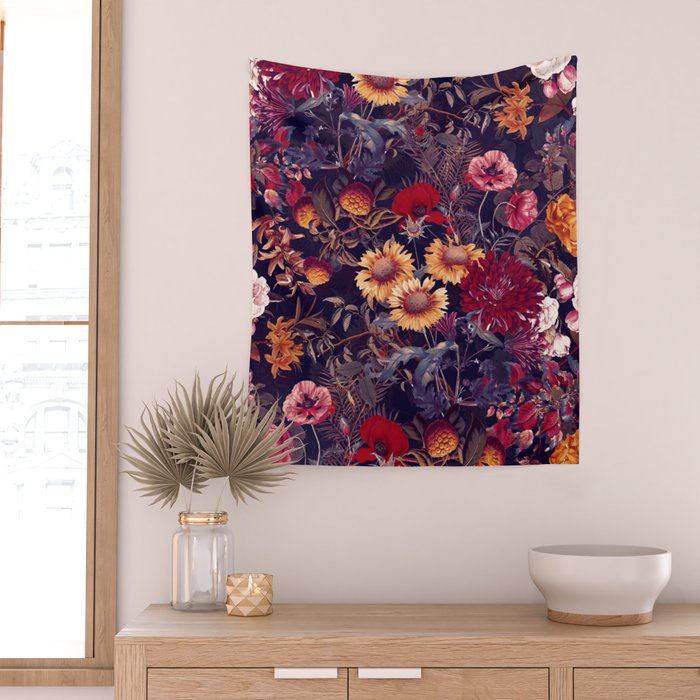 Midnight Garden IV Wall Tapestry Gallery Image 2