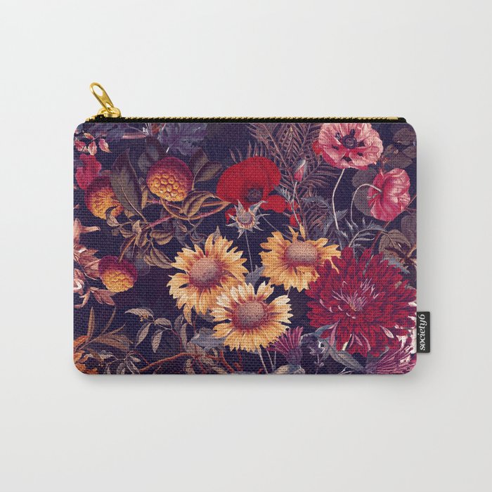 Midnight Garden IV Carry All Pouch Gallery Image 1