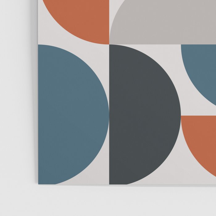 Mid Century Modern Geometric 25 Poster Gallery Image 3