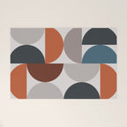 Mid Century Modern Geometric 25 Welcome Mat Gallery Image 1