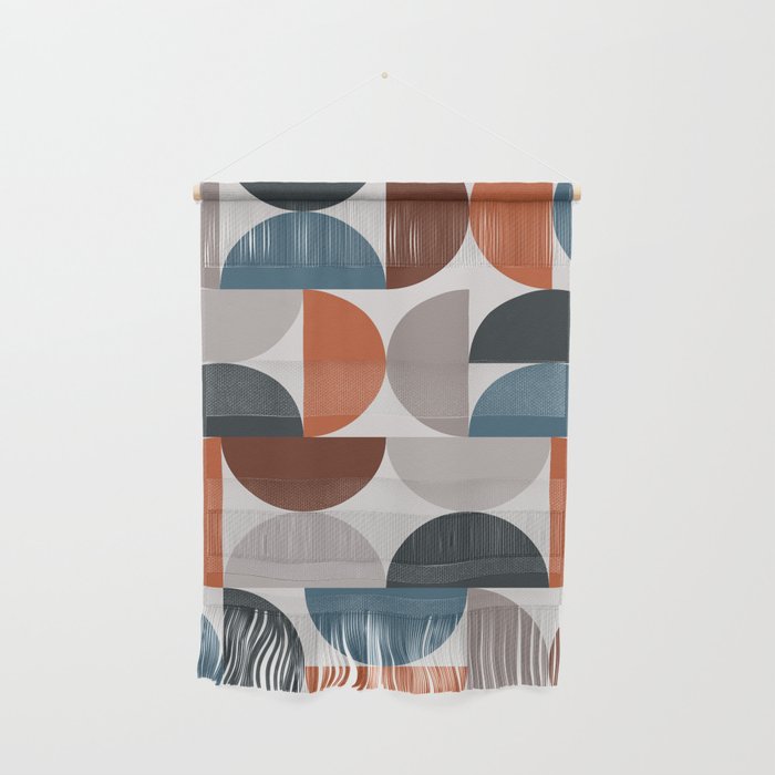 Mid Century Modern Geometric 25 Wall Hanging Gallery Image 1
