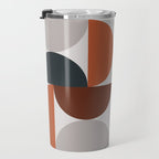 Mid Century Modern Geometric 25 Travel Mug Gallery Image 3