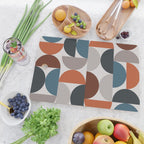 Mid Century Modern Geometric 25 Cutting Board Gallery Image 2