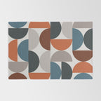 Mid Century Modern Geometric 25 Rug Gallery Image 2