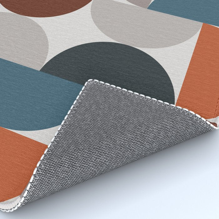Mid Century Modern Geometric 25 Rug Gallery Image 4