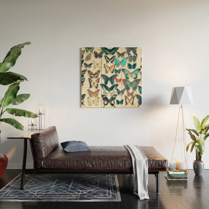 Wings Wood Wall Art Gallery Image 2