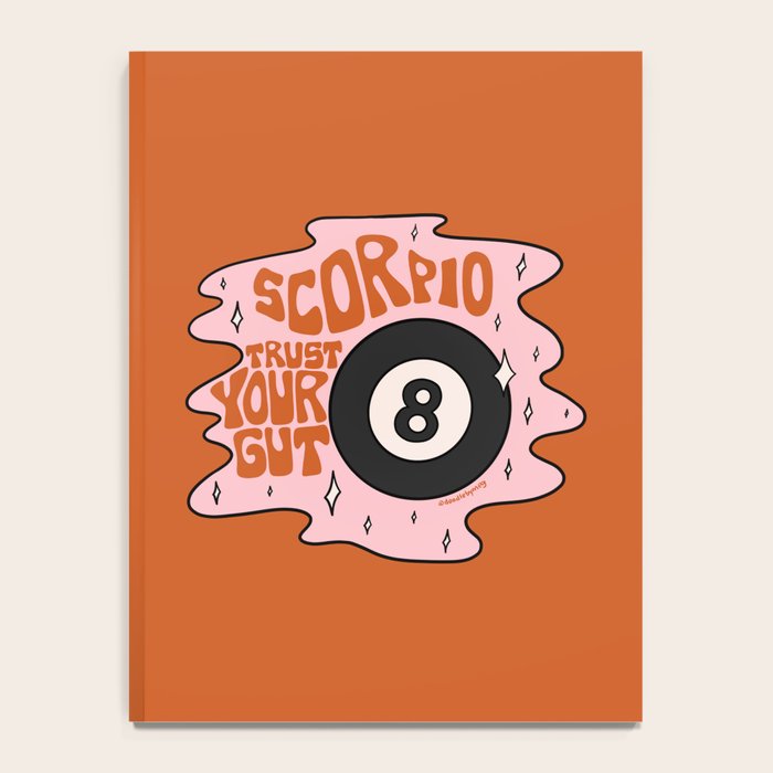Scorpio Magic 8 Ball Notebook Gallery Image 4