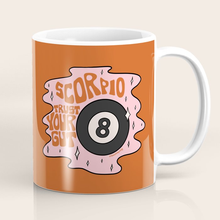 Scorpio Magic 8 Ball Coffee Mug Gallery Image 1