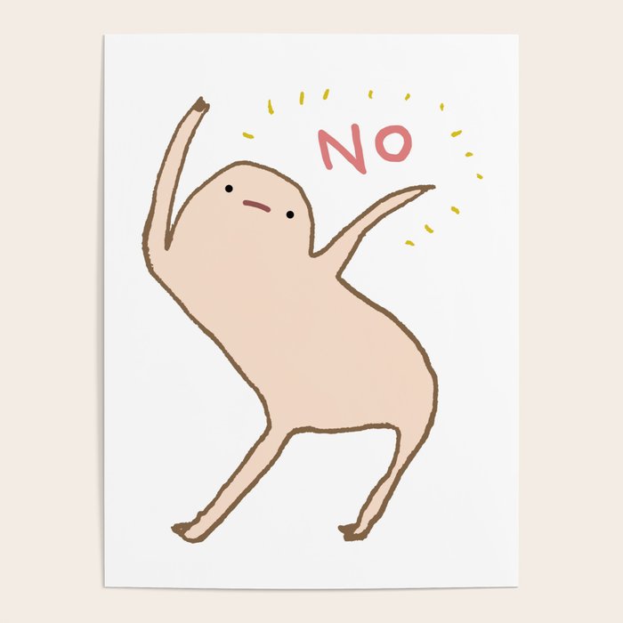 Honest Blob Says No Poster Gallery Image 4