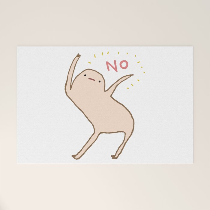 Honest Blob Says No Welcome Mat Gallery Image 1