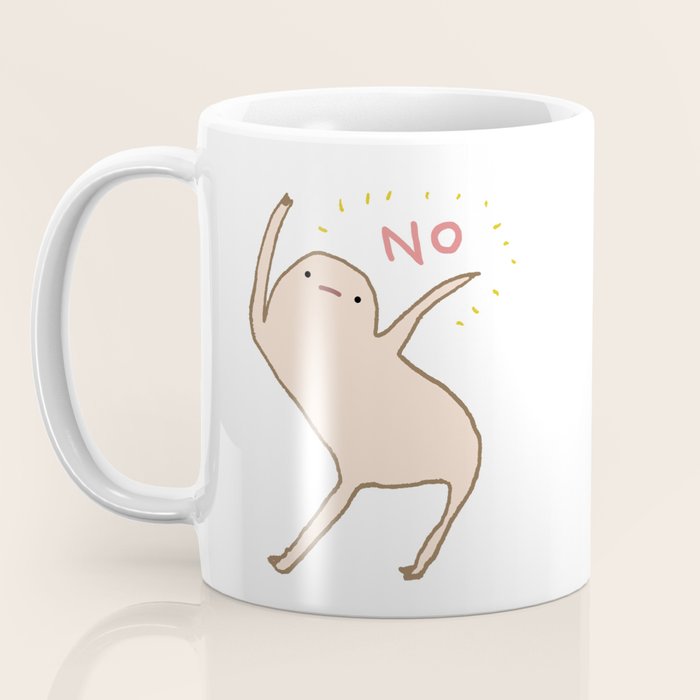 Honest Blob Says No Coffee Mug Gallery Image 3
