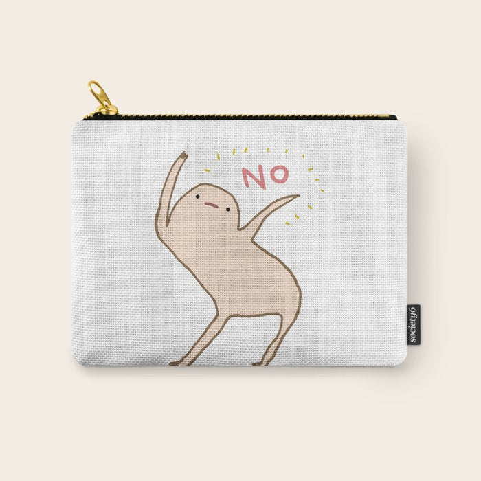 Honest Blob Says No Carry All Pouch Gallery Image 1