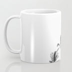 Hawaii Palm Trees - Black and White Photography Coffee Mug Gallery Image 3