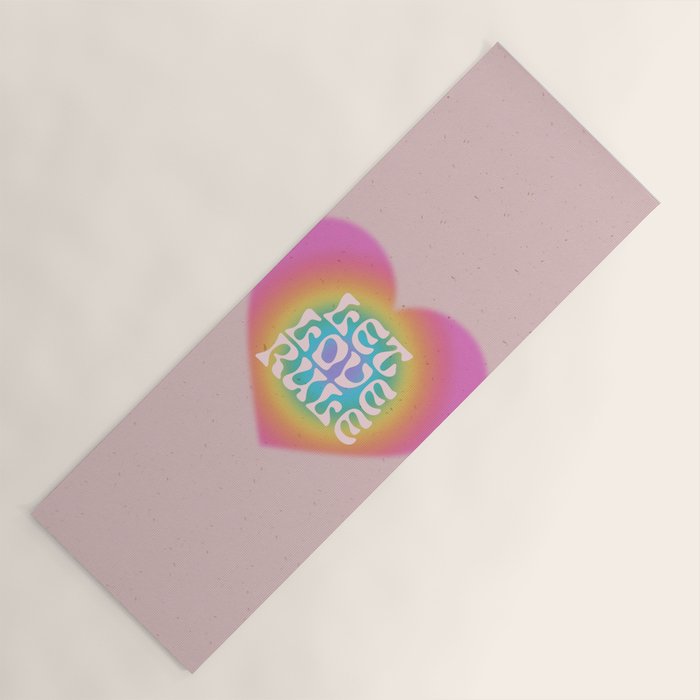Let Love Rule Yoga Mat Gallery Image 1