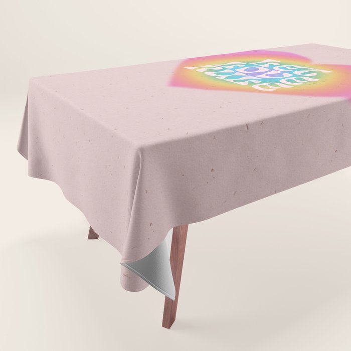 Let Love Rule Tablecloth Gallery Image 1