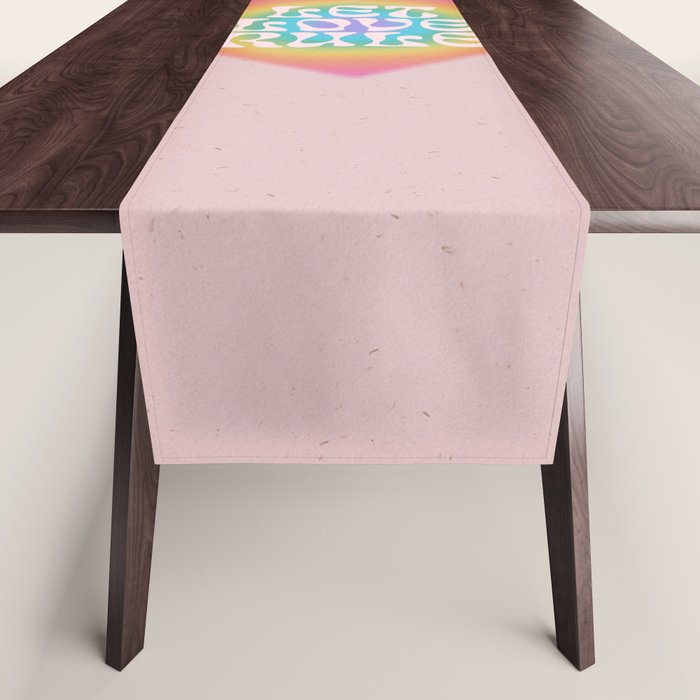 Let Love Rule Table Runner Gallery Image 1