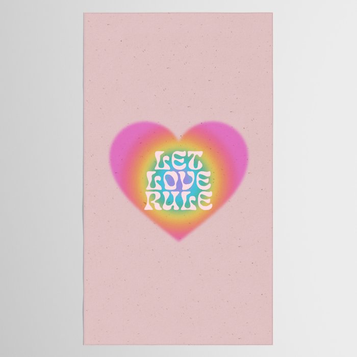 Let Love Rule Tablecloth Gallery Image 2