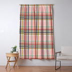 Modern Pastel Grid B Window Curtain Gallery Image 5